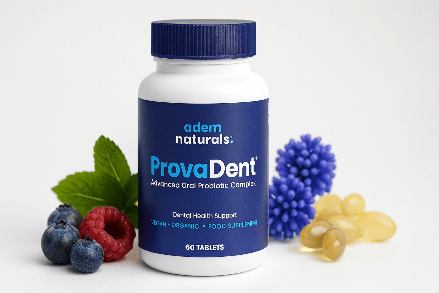 ProvaDent oral wellness supplement bottle